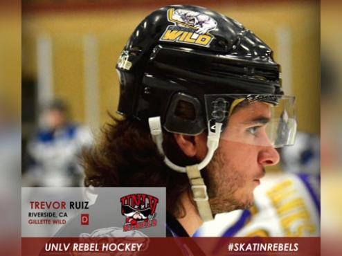 UNLV Announces Commitment of Former Wild Defenseman Trevor Ruiz