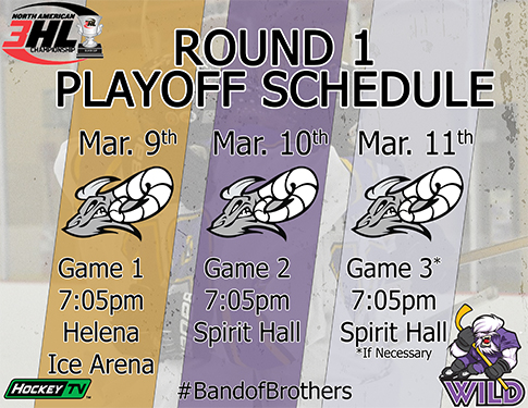 Round 1 Playoff Schedule