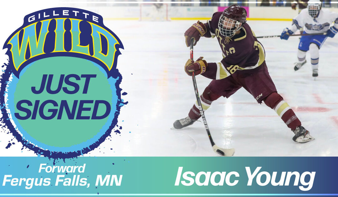 Isaac Young of Fergus Falls, MN is joining the Gillette Wild! 🏒Young played Forward for Fergus Falls High School during the 2020-2021 season. Welcome to the team, Isaac!