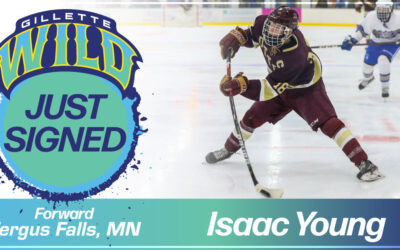 Isaac Young of Fergus Falls, MN is joining the Gillette Wild! 🏒Young played Forward for Fergus Falls High School during the 2020-2021 season. Welcome to the team, Isaac!