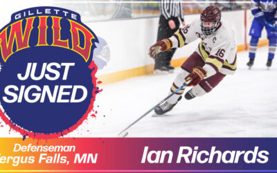 Ian Richards from Fergus Falls, MN has been added to our roster! Richards plays Defense and played for Fergus Falls High School. 🎉Welcome to the WILD!