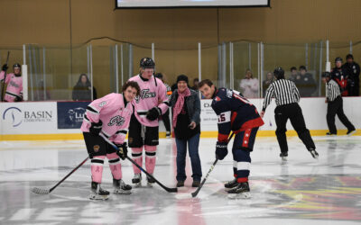 The Wild Go 2-0 for Paint The Rink Pink Weekend