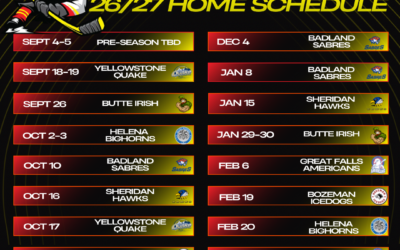 The Gillette Wild 2026-27 Schedule Is Here!
